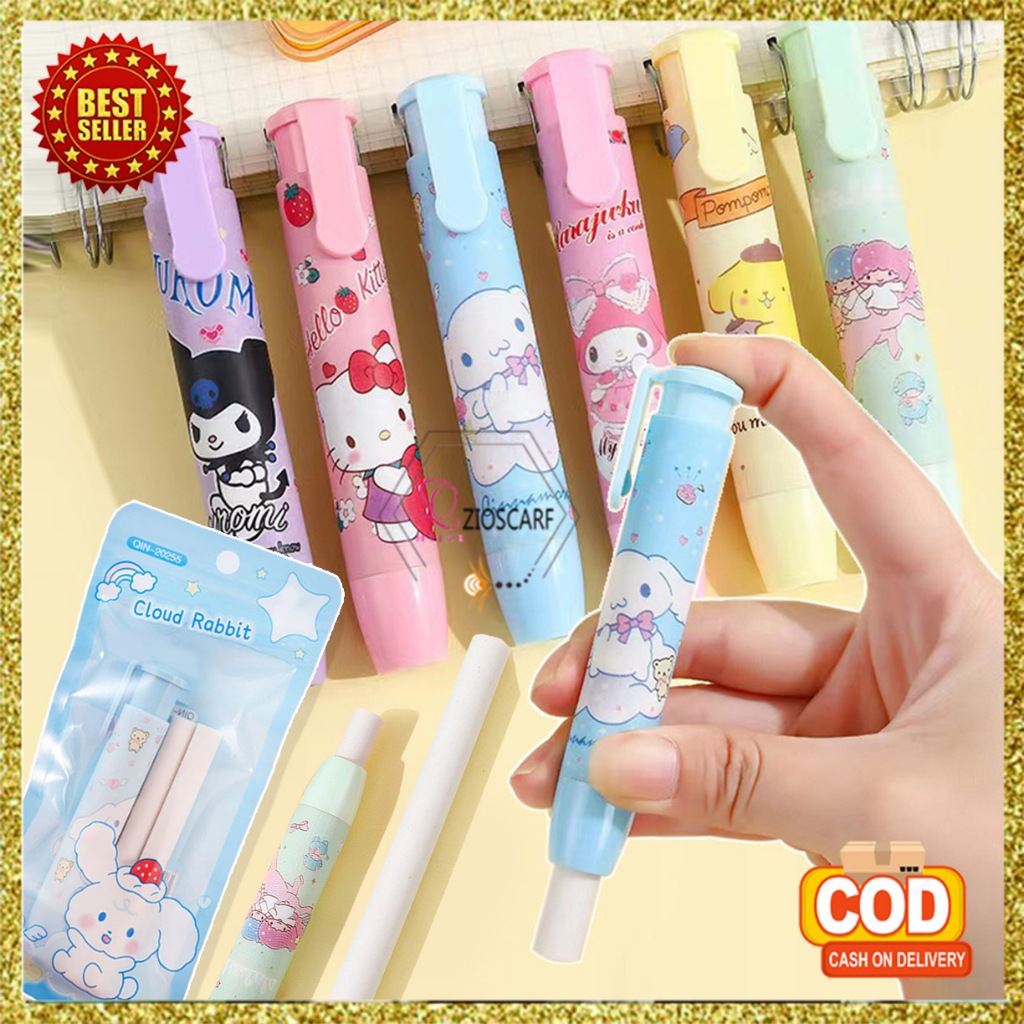 

Penghapus Pensil Mekanik Motif Karakter Kartun Model Cetekan Perlengkapan Sekolah Lucu