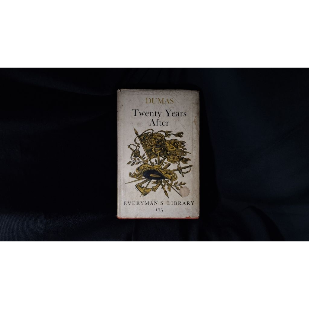 Twenty Years After - Alexandre Dumas ORIGINAL Everyman Library