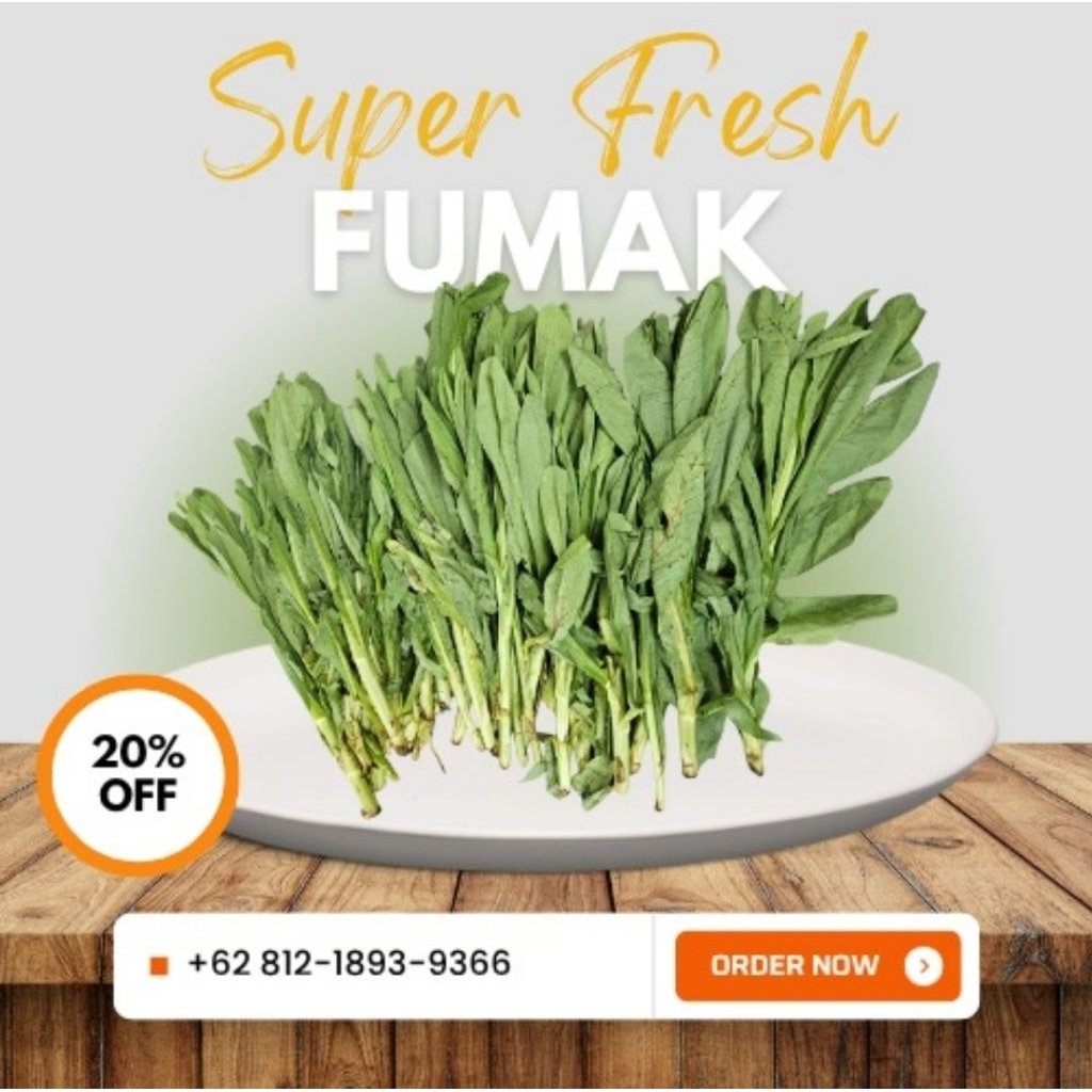 

Sayur Fumak Fresh 250gr, 500gr, 1kg