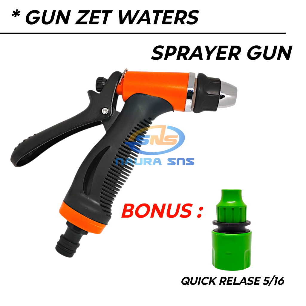 SPRAYER GUN  / TEMBAKAN AIR GUN SPRAYER CUCI MOTOR / SEMPROTAN AIR