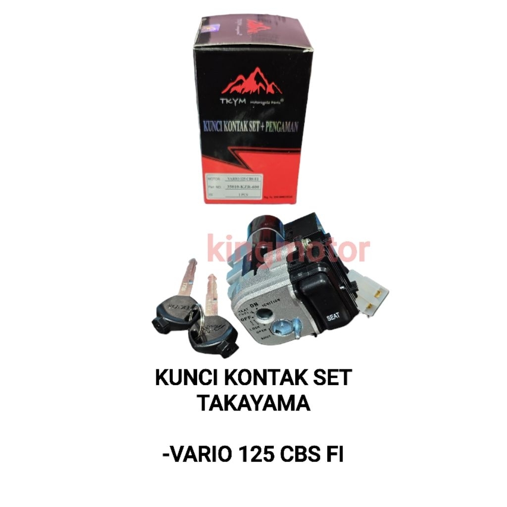 KUNCI KONTAK ASSY (KZR) TAKAYAMA VARIO 125 CBS FI ORI TAKAYAMA