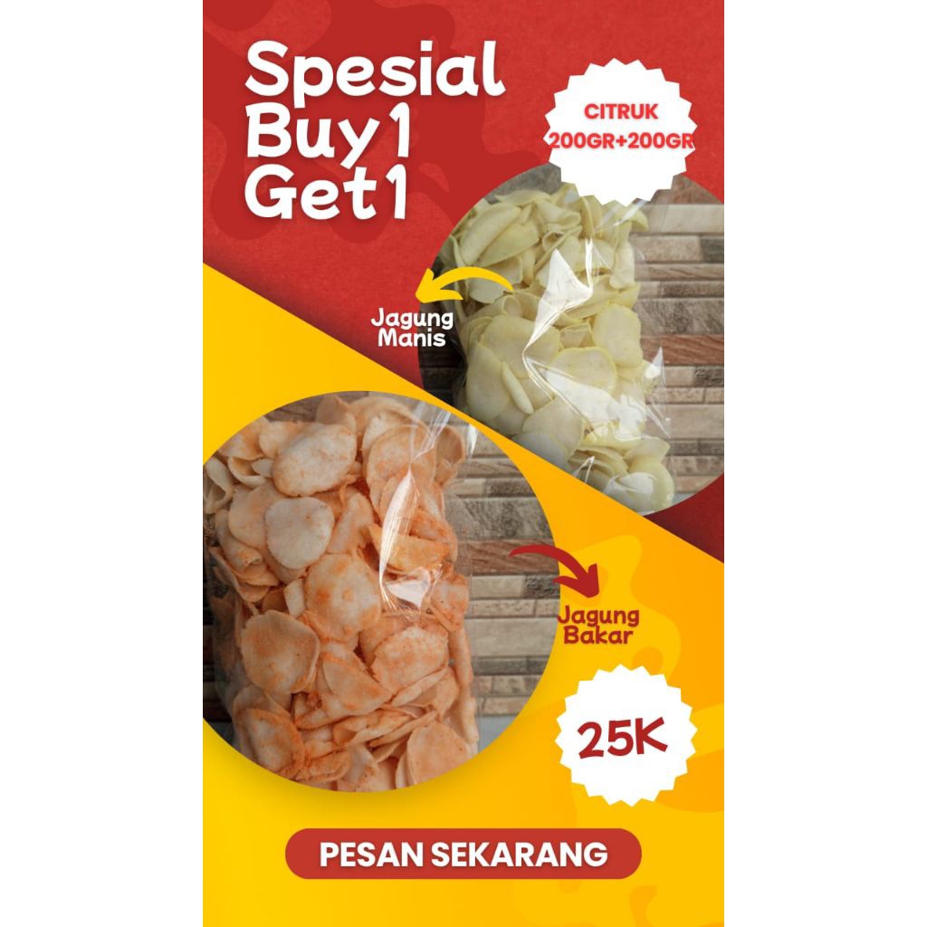 

spesial promo buy1 get1 citruk khas Tasikmalaya