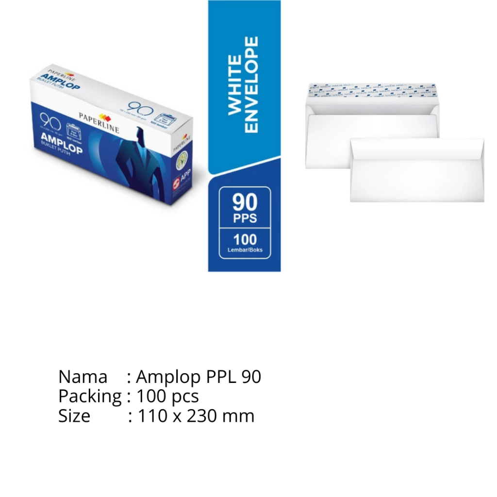 

Amplop PPL 90 (100 pcs/box)