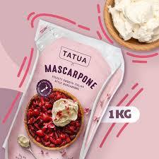 

Mascarpone Tatua 1kg / Tatua Mascarpone Cheese / Keju Mascarpone