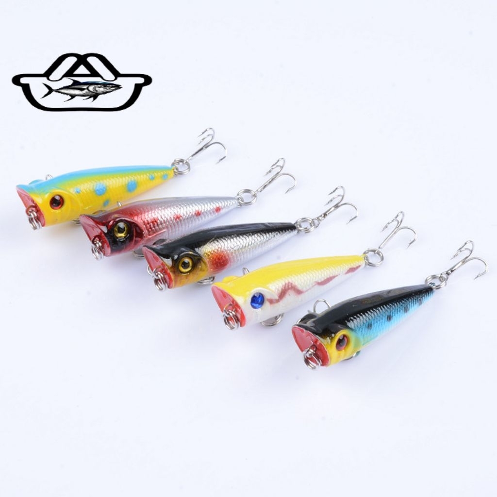 minnow floating 5cm 5g popper casting