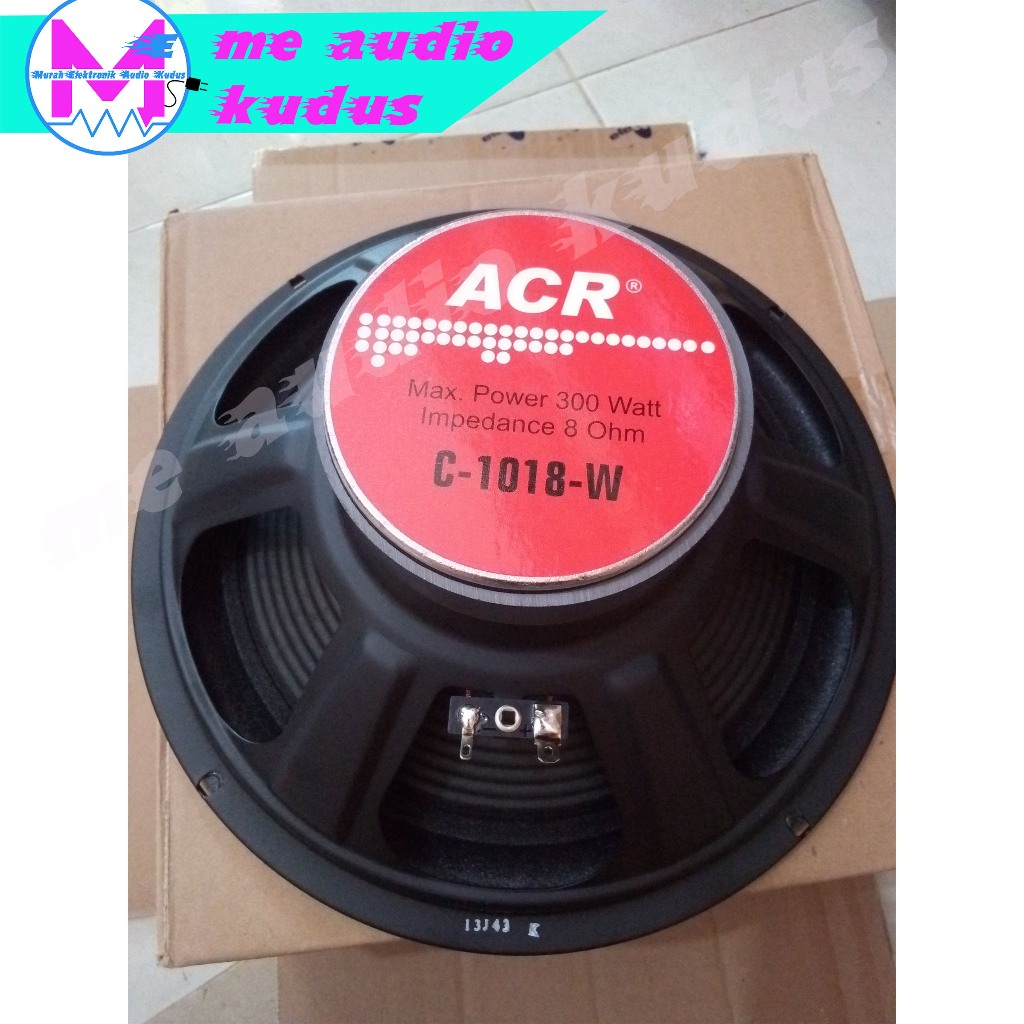 SPEAKER ACR 1018 W (WOFER 10")INCH