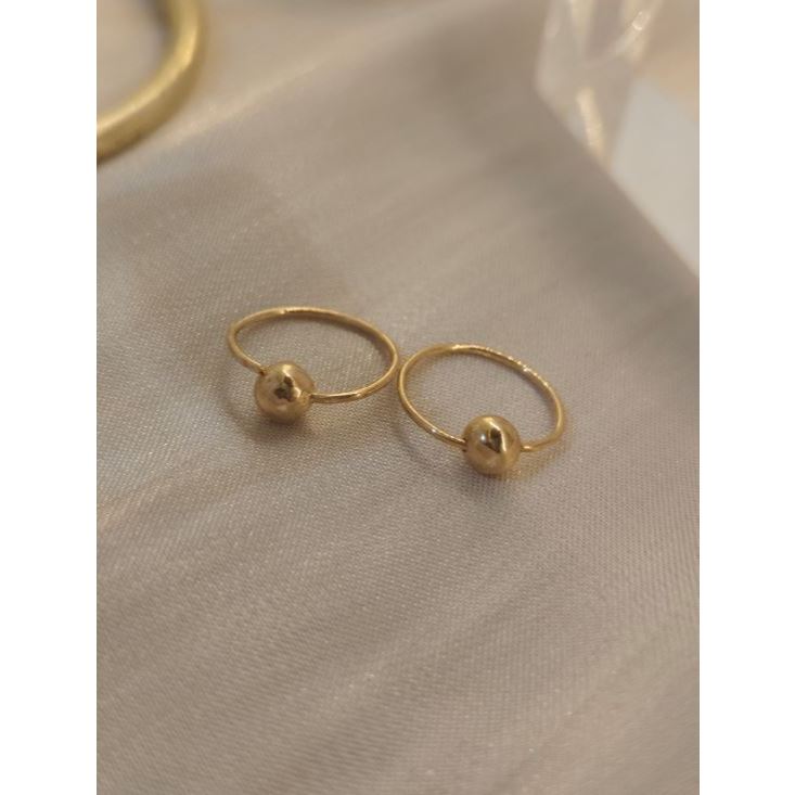 anting emas 8k model variasi tindik bayi