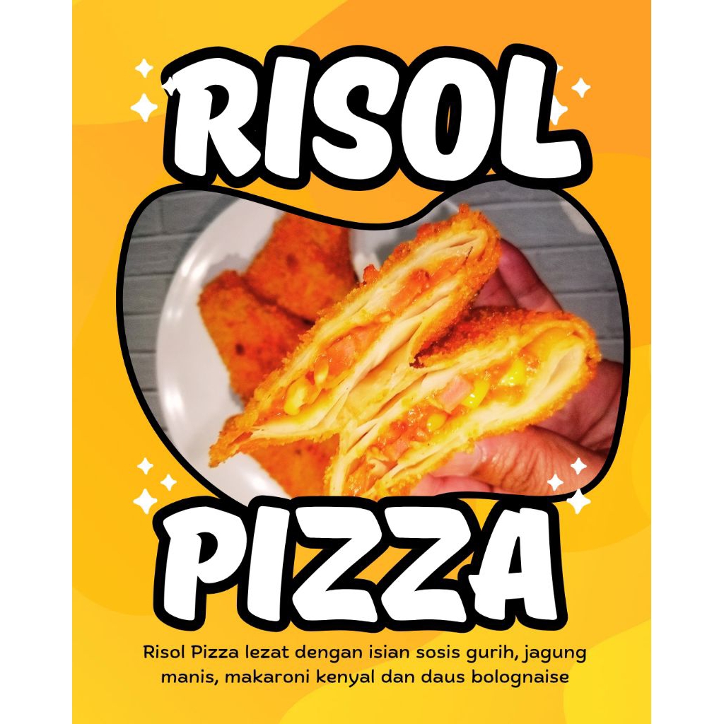

Risol Pizza Frozen by Tahu Bakso Topping Ngeunah