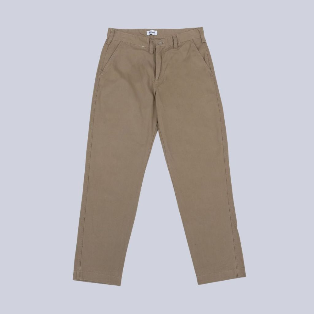 Sayhey Holidayclub - Rust | Celana Chino Panjang Pria – Bahan Nyaman & Adem, Regular Fit, Cocok Hang