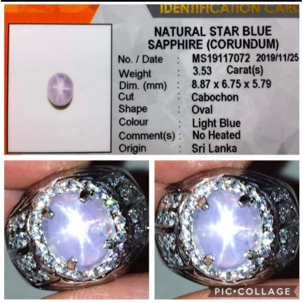 Blue Star Sapphire Ceylon Safir Srilanka Ada garnet tsavorite topaz alexandrite chrysoberyl tourmali