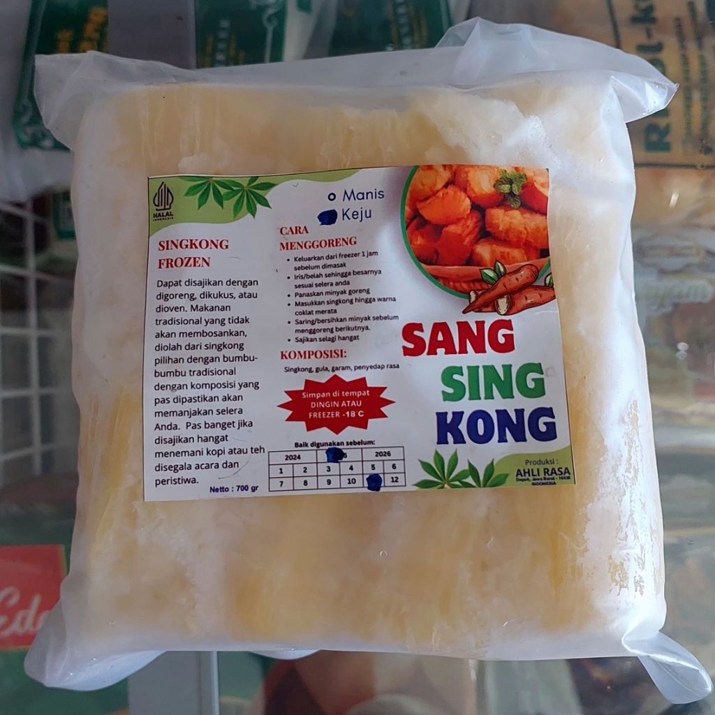 

Sang Singkong Frozen (Manis/ Gurih)