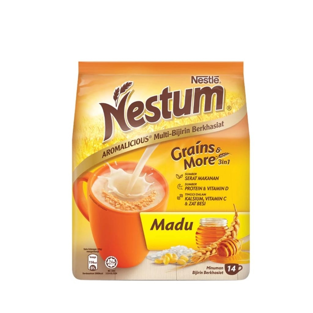 

NESTLE NESTUM 3in1 Madu Sereal Malaysia (28g x 14 sachet)