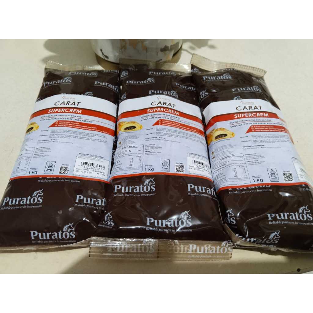 

Puratos Carat Supercrem Chocolate Filling 1 kg - Ready to use