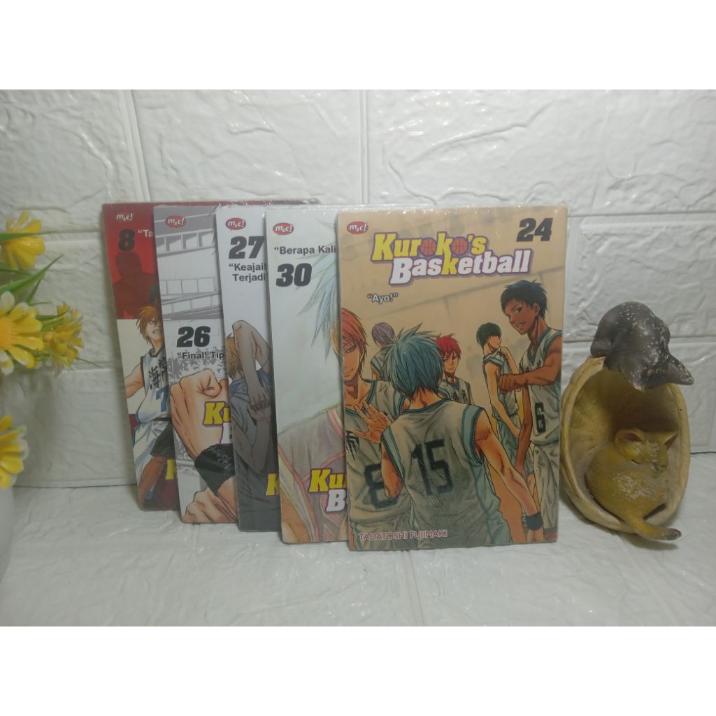komik cabutan segel Kuroko's Basketball vol 8, 24, 26, 27, 30 | kuroko no basuke kurokos