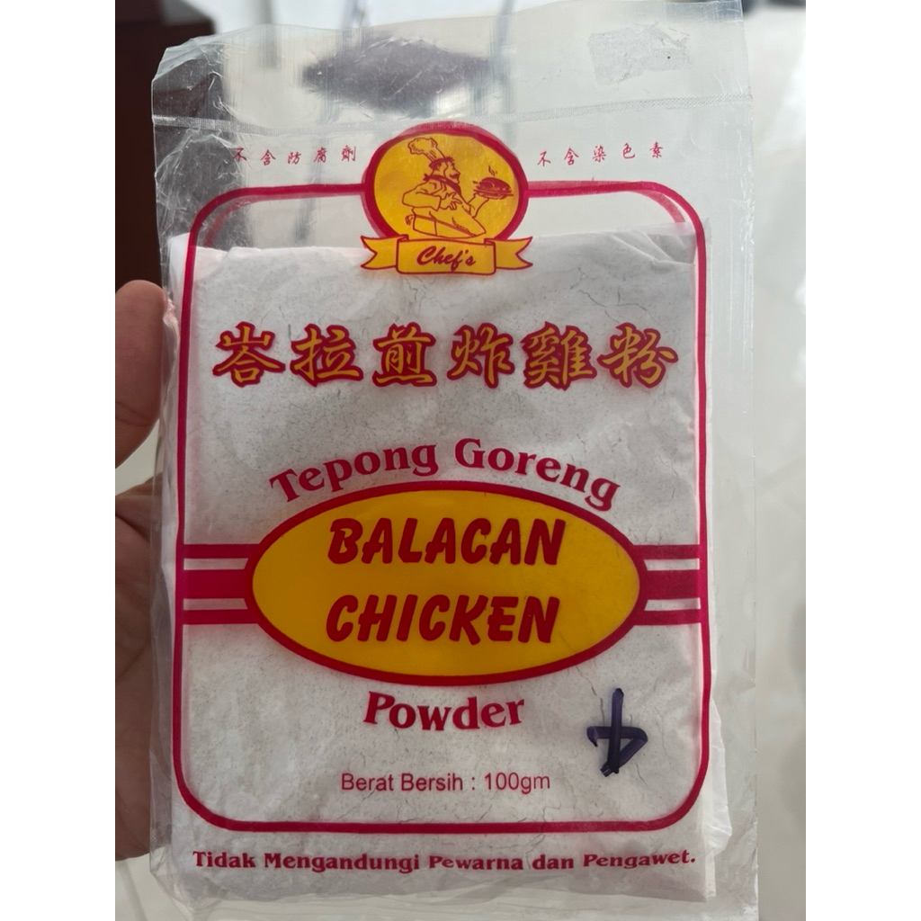 

Famous in Penang Chef’s Tepung Goreng Belacan Chicken Tepong Balacan Malaysia