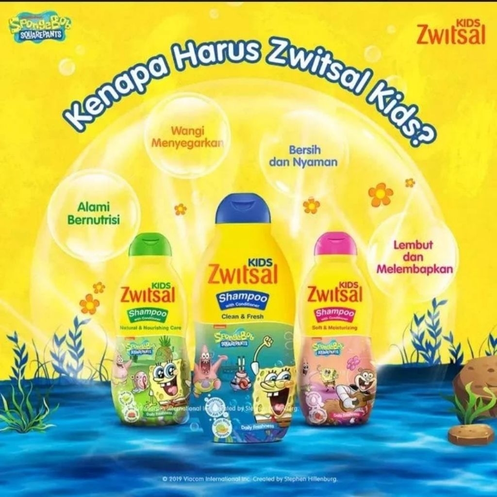 Zwitsal Kids Shampoo 180ml