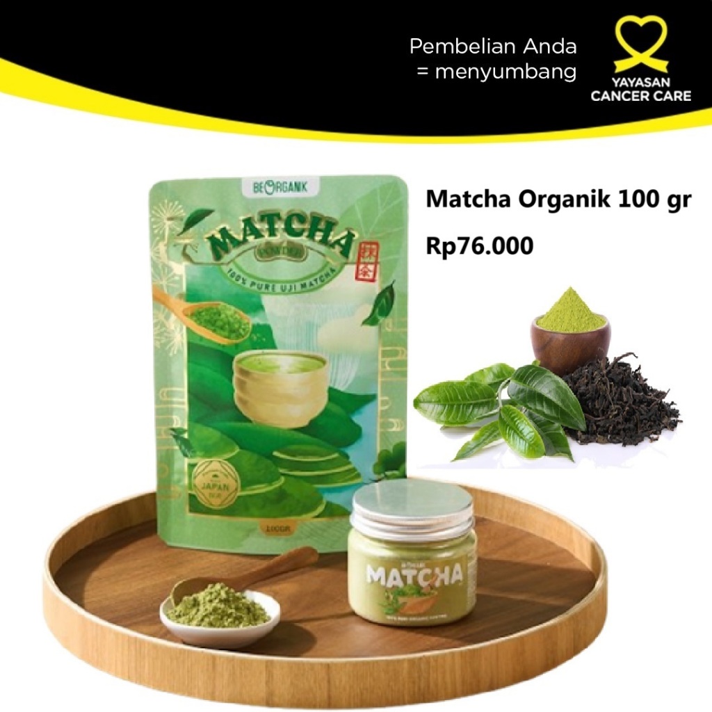 

Beorganik Bubuk Matcha Organik Pure Matcha Powder Shizuoka Matcha Jepang