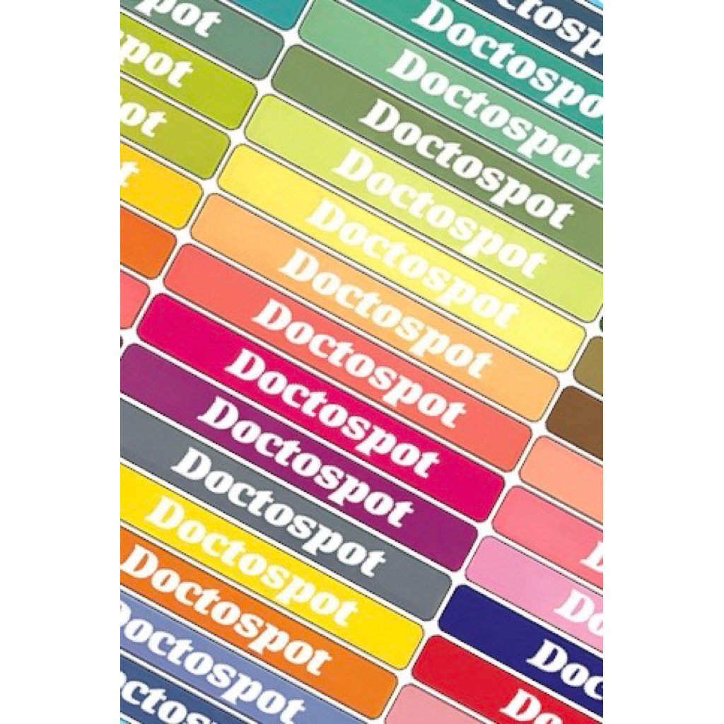 

Stiker Printing Nama Harga Murah ± 168 pcs dapat semua warna bisa custom warna font dan ukuran silakan chat admin