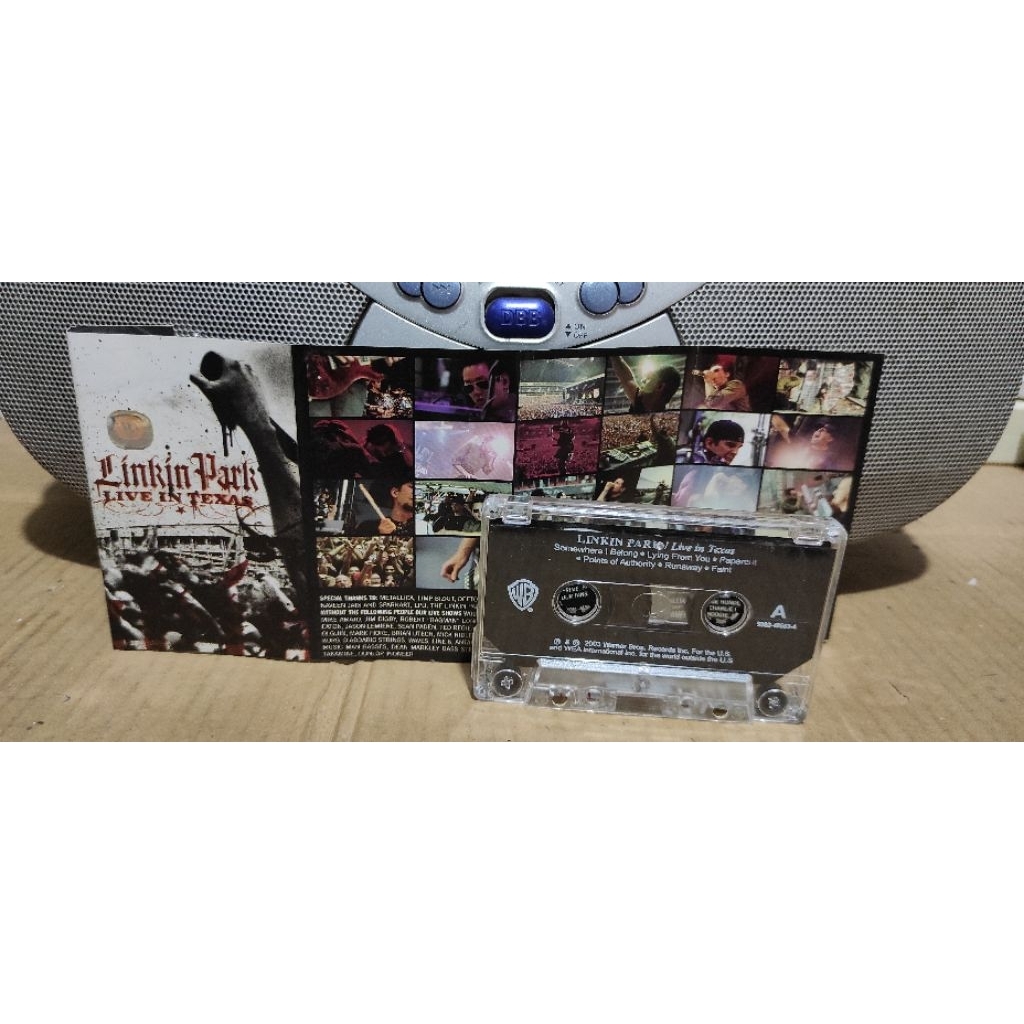 kaset pita Linkin Park live in texas