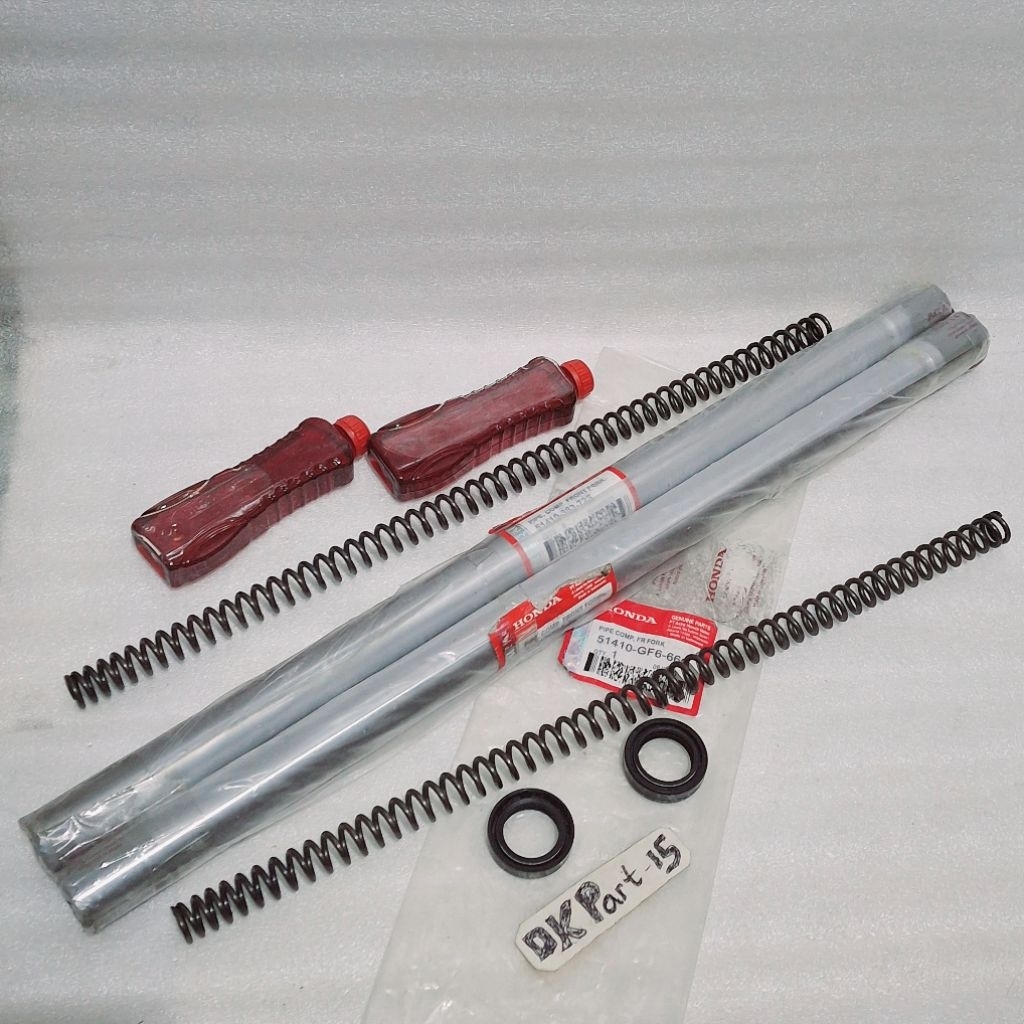 As shock depan komplit GF6 Honda Win Win 100 ori