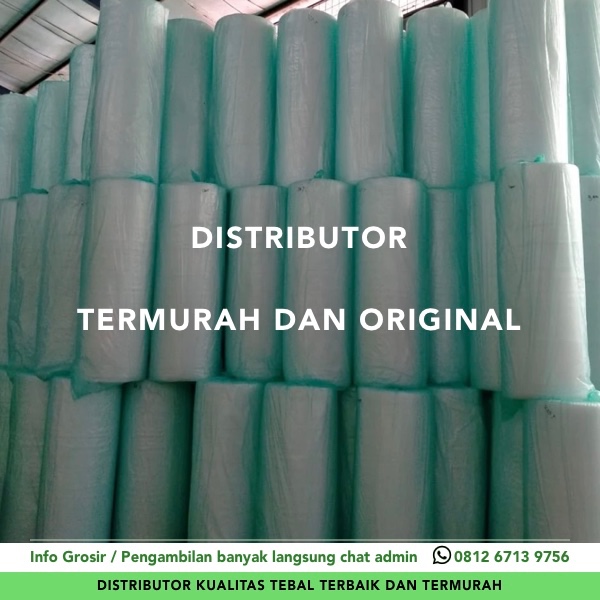 

Bubble Wrap Termurah Super Tebal 125cm x 50m MTAP