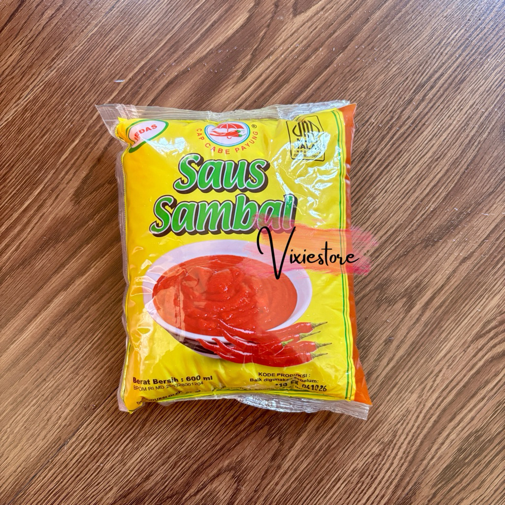 

Cap Cabe Payung Saus Sambal Pedas 600ml