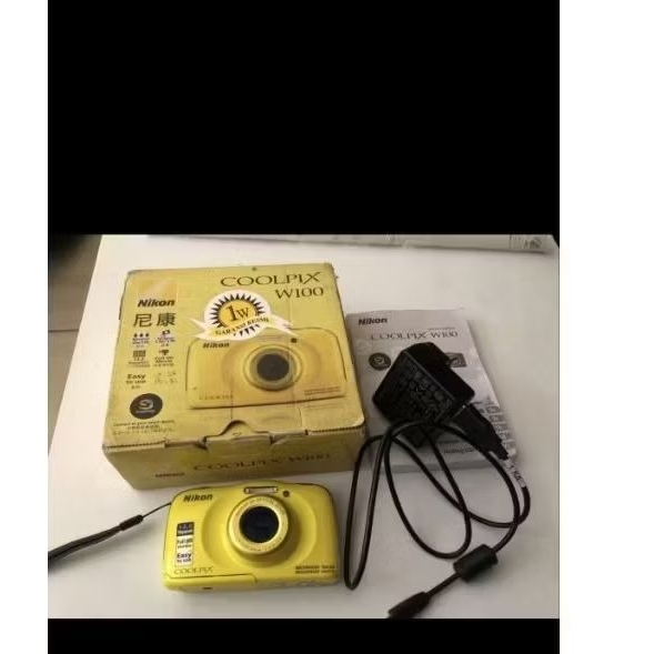 Nikon wts digicam coolpix w100 waterproof FULLSET