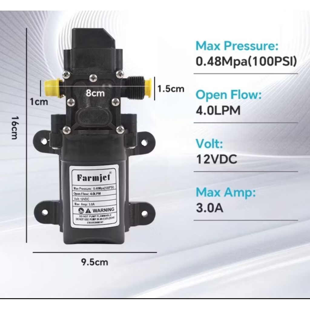 paket siap rakit dinamo sprayer 12v, gendongan, saringan, potensio, lubang charger, saklar, voltmete