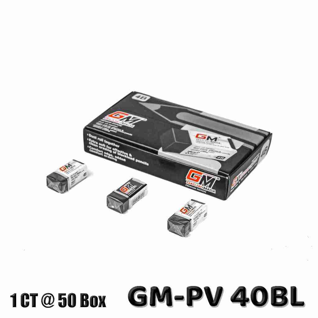 

PVC Eraser hitam 40, 1 box isi 40