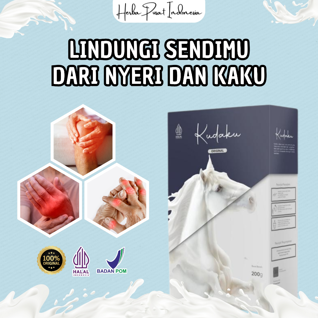 

Lindungi Sendimu Dari Nyeri dan Kaku Dengan KUDAKU Susu Murni Kuda Liar Asli Sumbawa - Original BPOM
