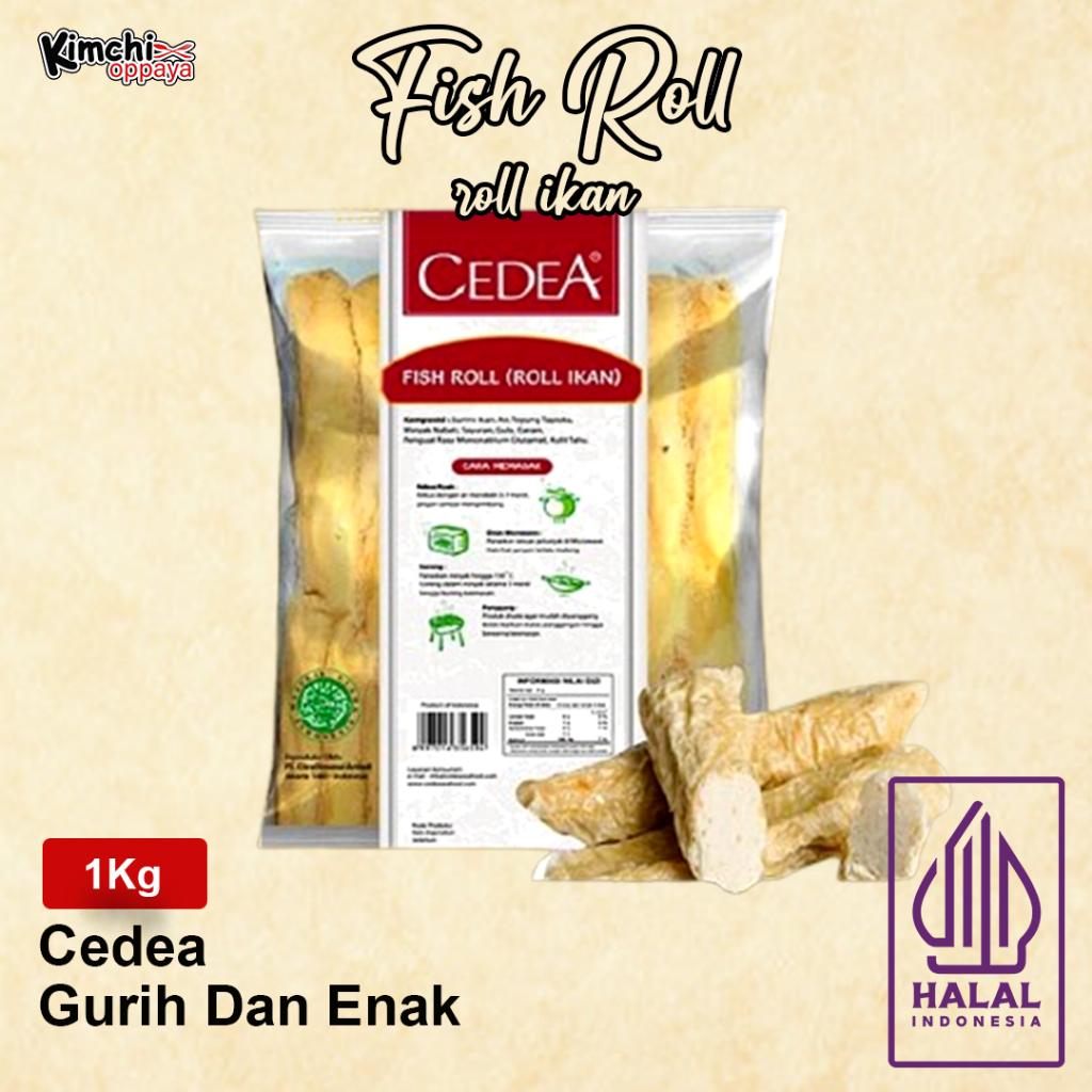 

Fish Roll Cedea 1Kg Isi 40 Pcs