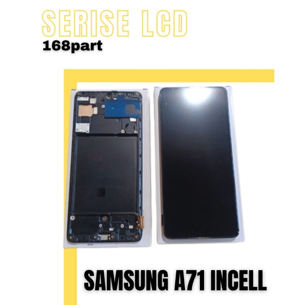 LCD SAMSUNG A71 INCELL + FRAME