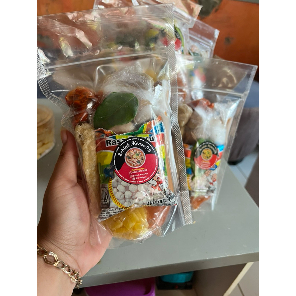 

Seblak instan paket mini