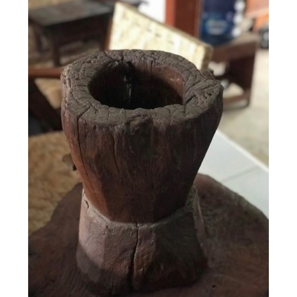 LUMPANG KAYU JATI ASLI KUNO