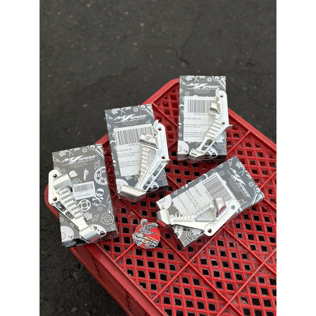 Breket kaliper tokico gsx zx cbr p108 cbr600 zx6r zx10r pit108 ninja R300 RR300 R320 RR320 M1speed b