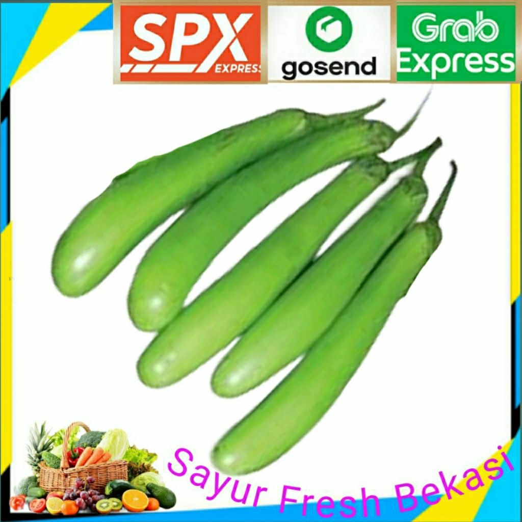 

Terong Hijau Segar 500g.