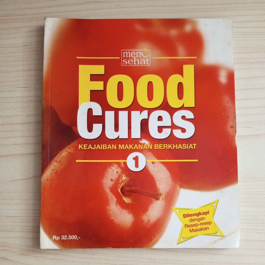 BUKU MENU SEHAT FOOD CURES 1 KEAJAIBAN MAKANAN BERKHASIAT