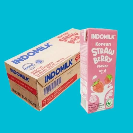 

INDOMILK SEOUL UHT RASA STRAWBERRY 1 DUS 30 PCS