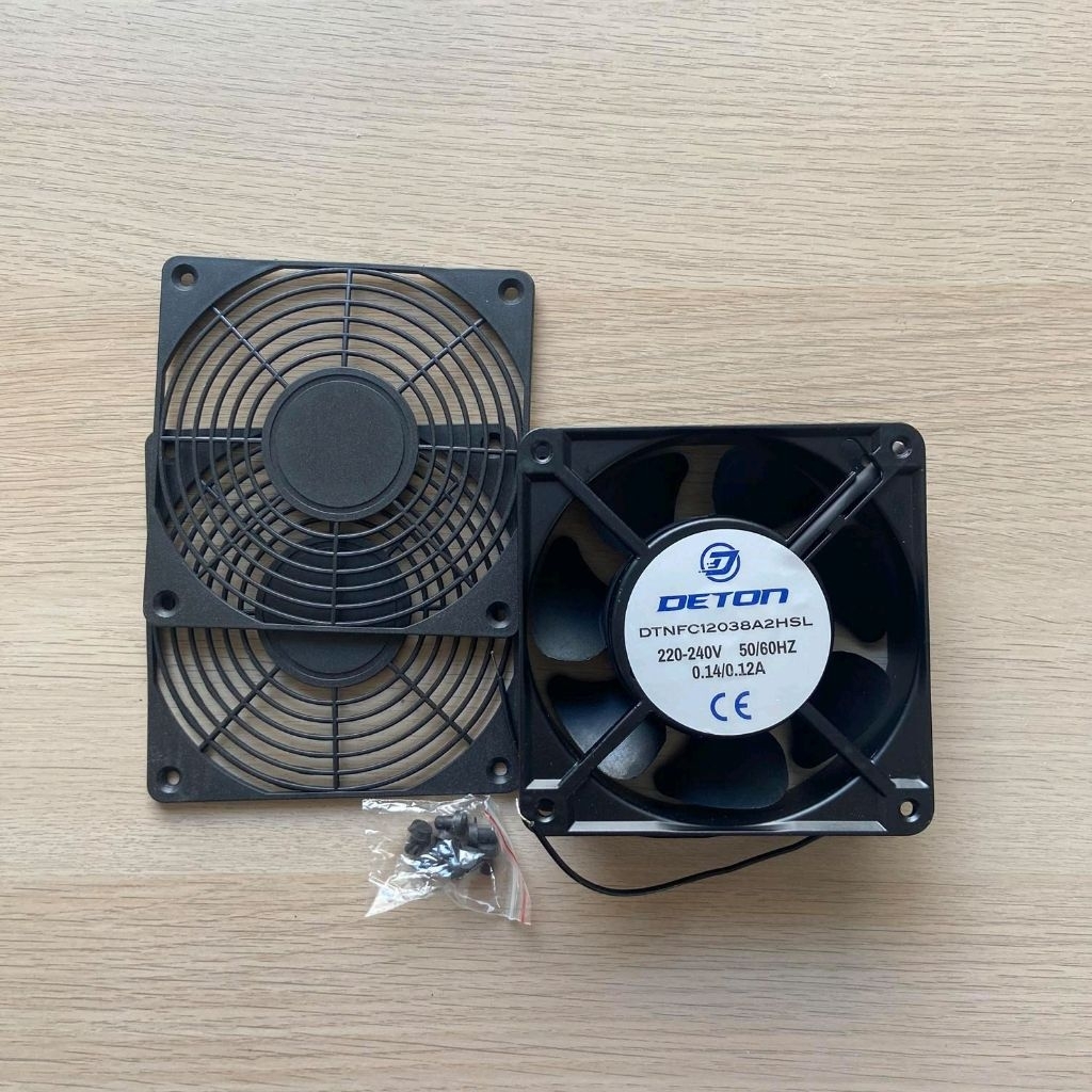 Kipas Angin AC FAN 12x12 cm DETON