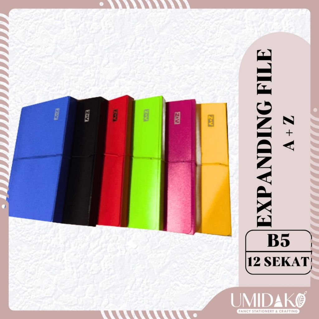 

[UMIDAKO] EXPANDING FILE B5 A+Z / MAP HARMONIKA B5