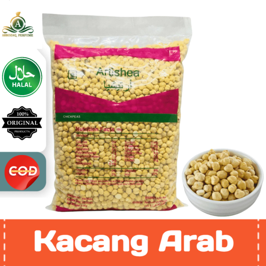 

Kacang Chickpeas Arab 1Kg Mekah Matang Panggang Ori Al Madina Original Oleh Oleh Haji dan Umroh 1kg/500gram/250gram