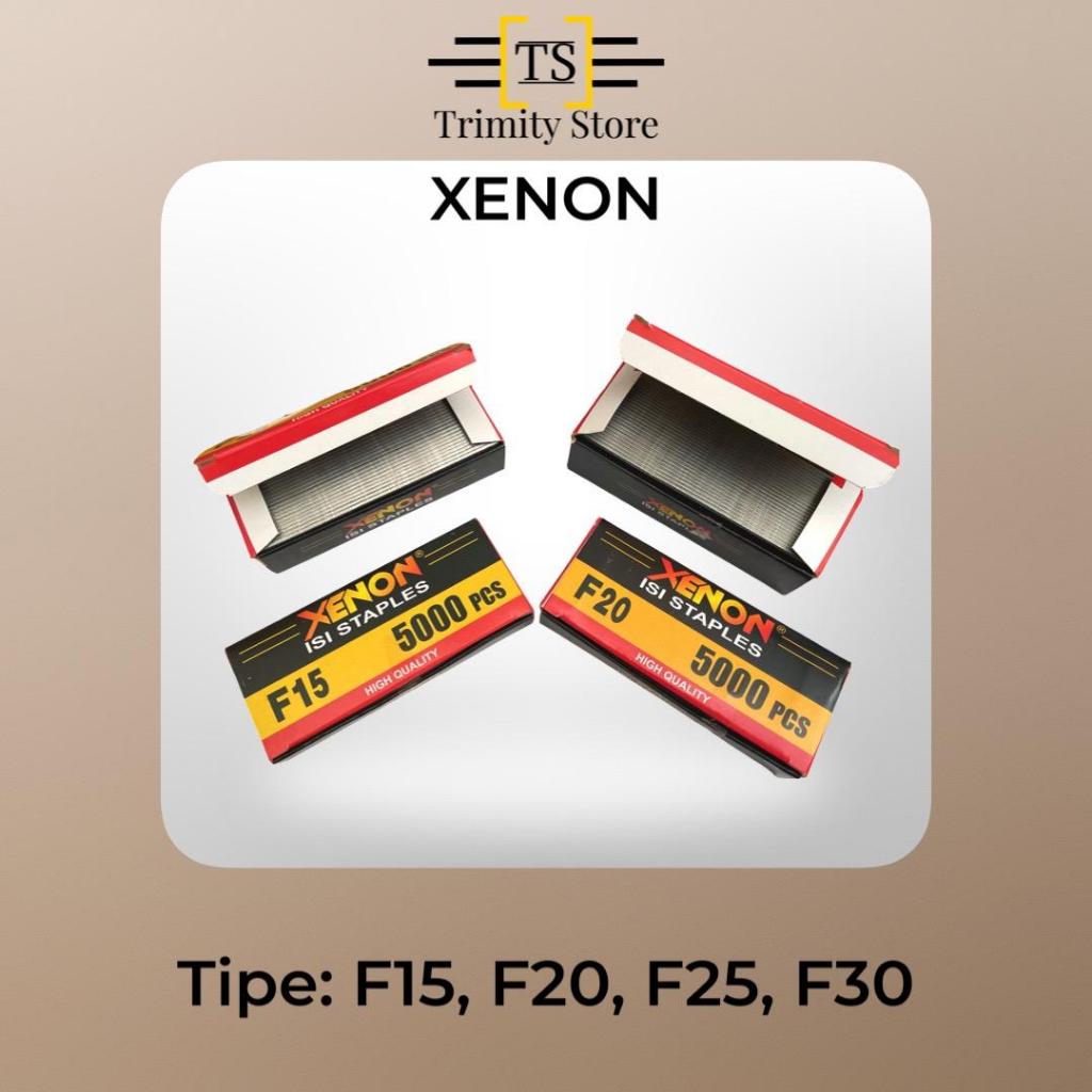 

XENON Isi Staples Paku Tembak / Refill Air Nailer Stapler Gun F15 / F20 / F25 / F30 [Extra Sharp]