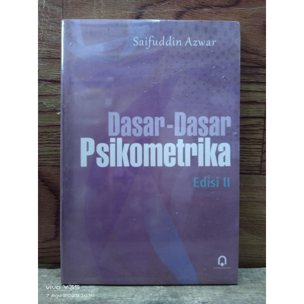Buku dasar-dasar psikometri edisi II