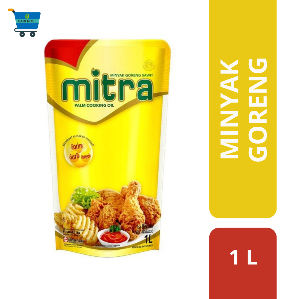 

MITRA Minyak Goreng 1liter / Minyak Goreng 1000 ml