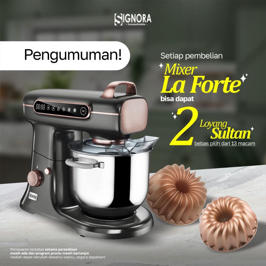 Mixer La Forte Signora / Signora Mixer La Forte Low Noise Berhadiah Langsung