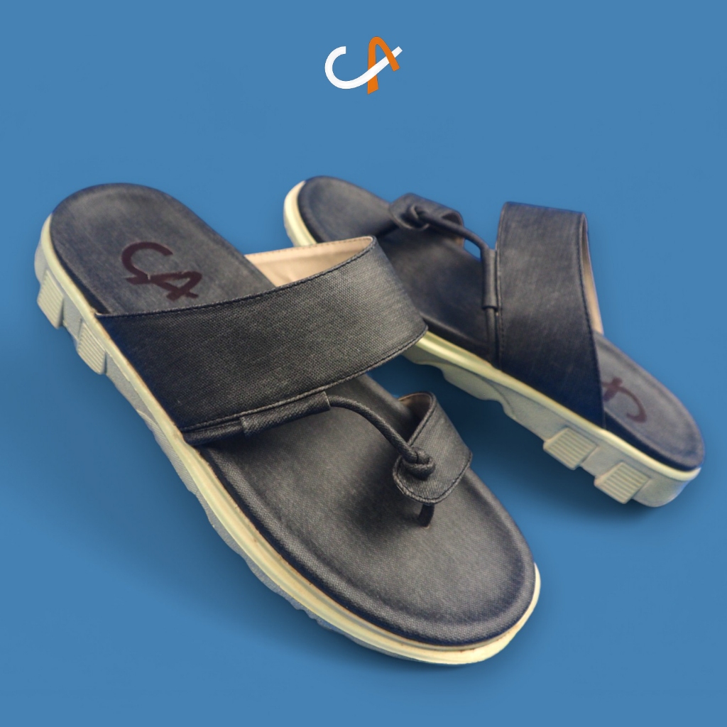 Sandal Pria Slip On Traveling Casual Distro Sendal Cowo Dewasa Slide Santai Kekinian Original Cloka 