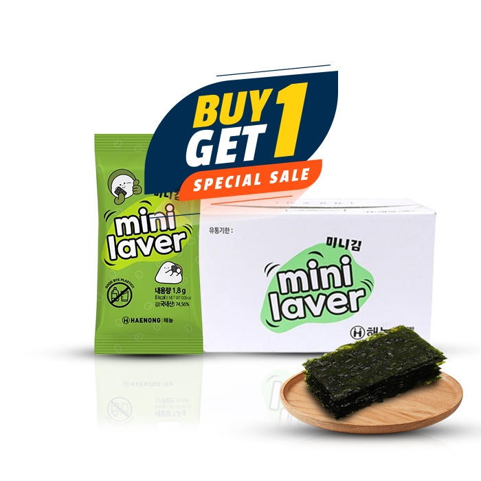 

HAENONG Mini Laver 1.8g x 20 x 24 BUY 1 GET 1