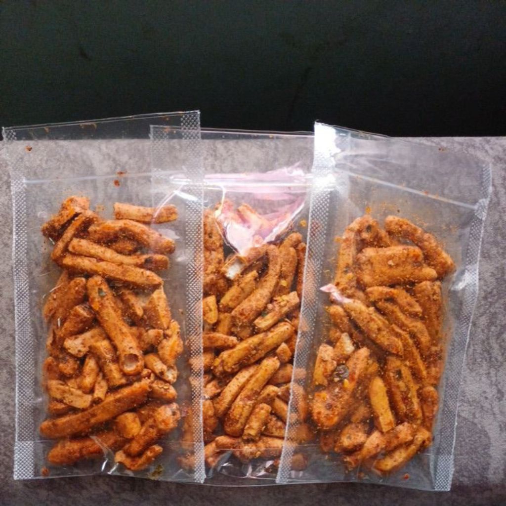 

Basreng Daun Jeruk Gurih Pedas Renyah Nikmat