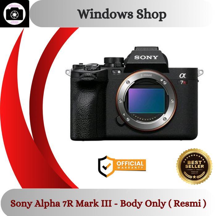 Sony Alpha 7R Mark III / Sony 7R Mark IV / Sony 7R-V RESMI SONY