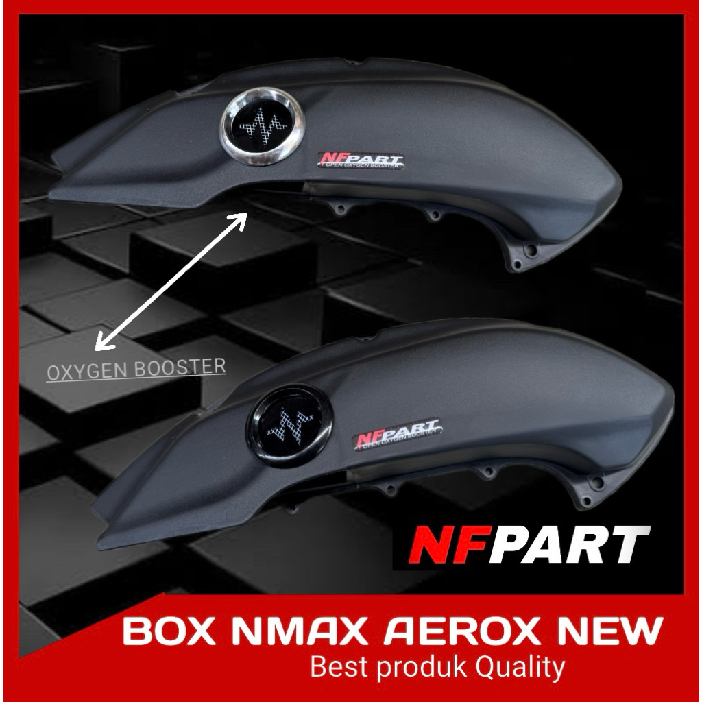 CORONG UDARA TUTUP FILTER AEROX NEW DONAT ▪️ tutup filter nmax new B6H tutup filter aerox new varias